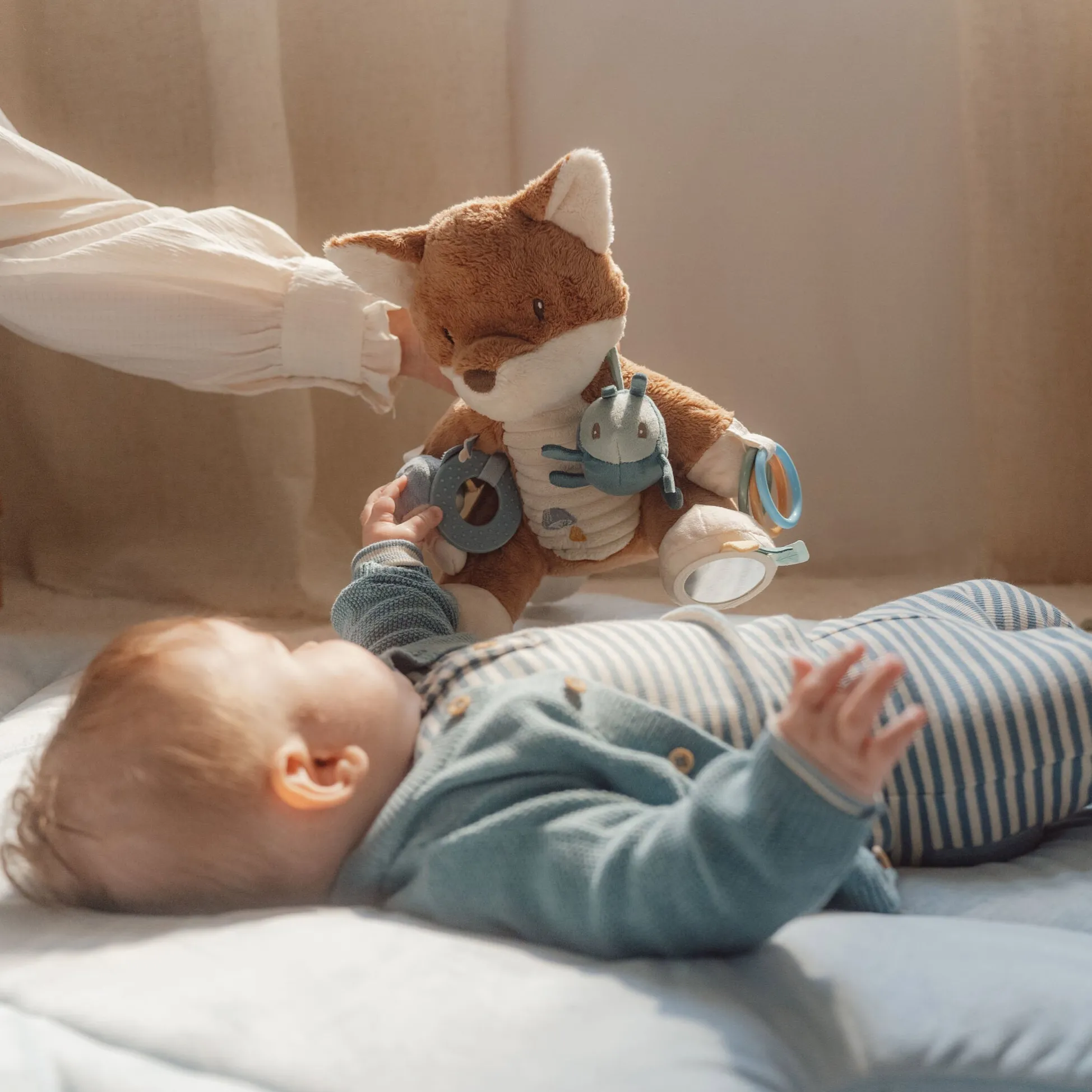 Activity cuddle - Blue - Forest Friends