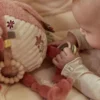 Activity cuddly toy Flamingo - Pink