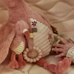 Activity cuddly toy Flamingo - Pink