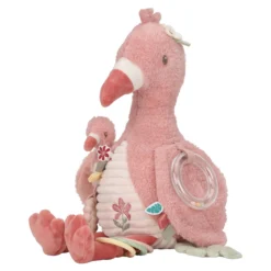 Activity cuddly toy Flamingo - Pink