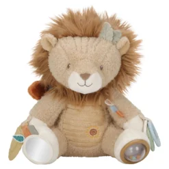 Activity cuddly toy Lion - Yellow