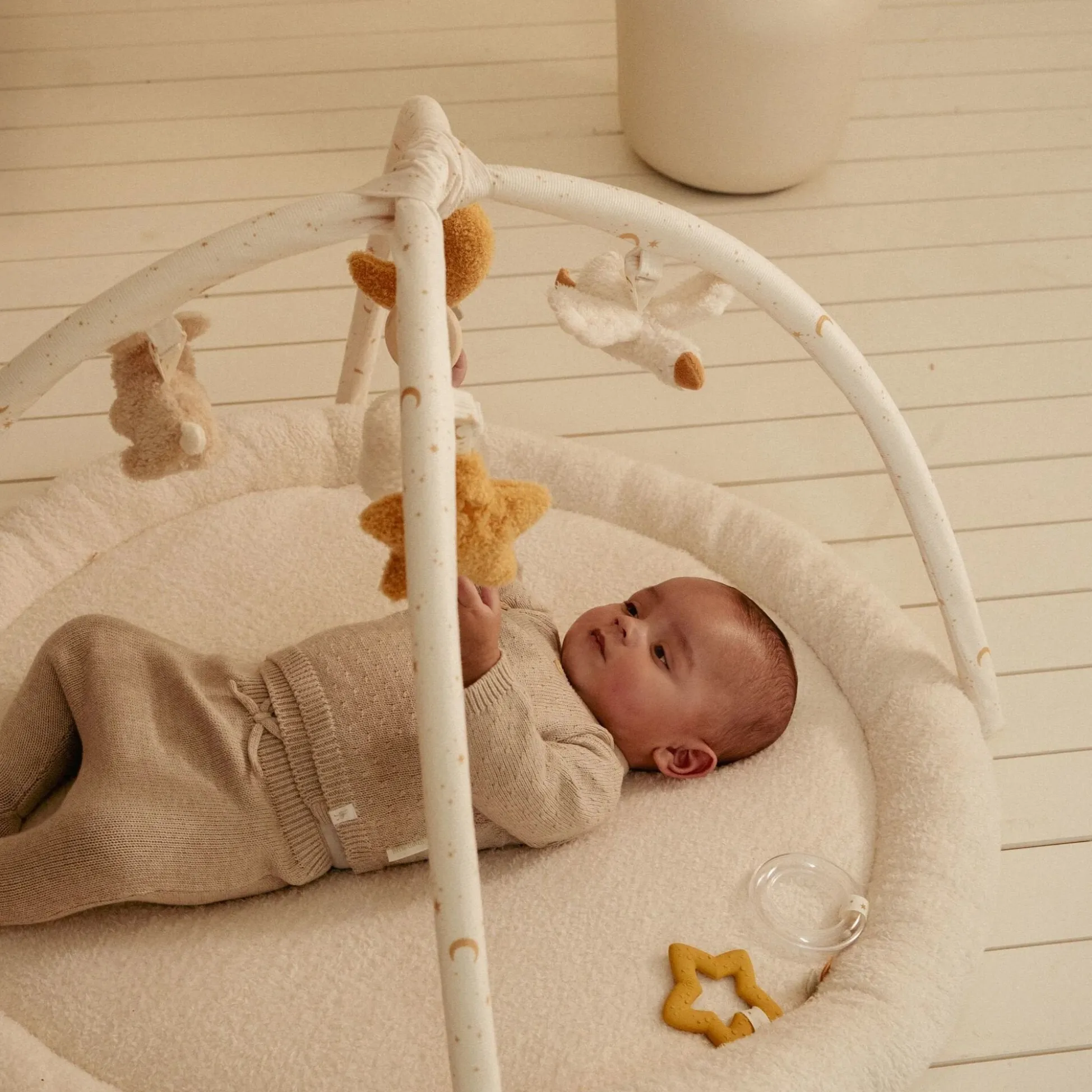Activity play mat - White - Newborn Naturals