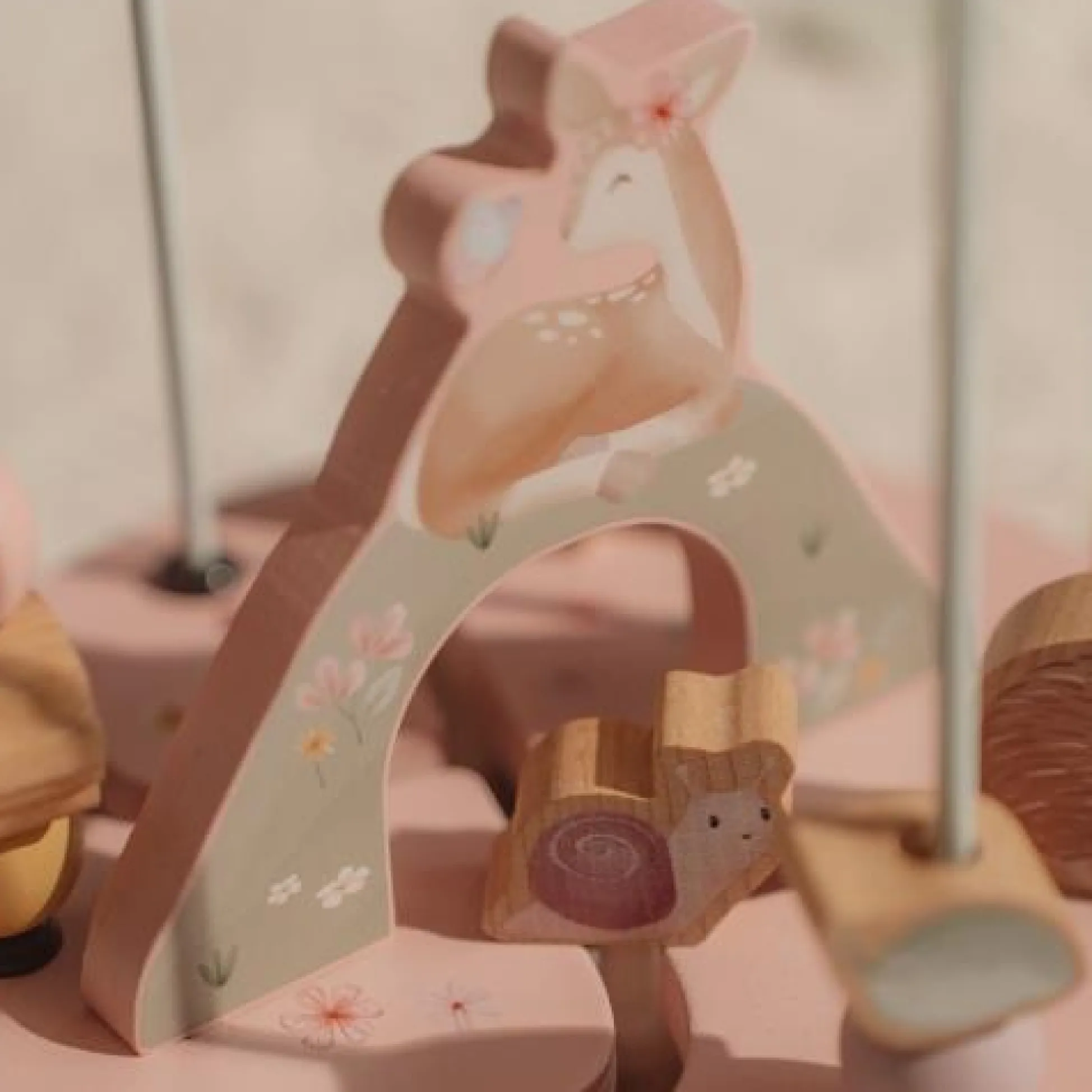 Activity spiral - Pink - Fairy Garden