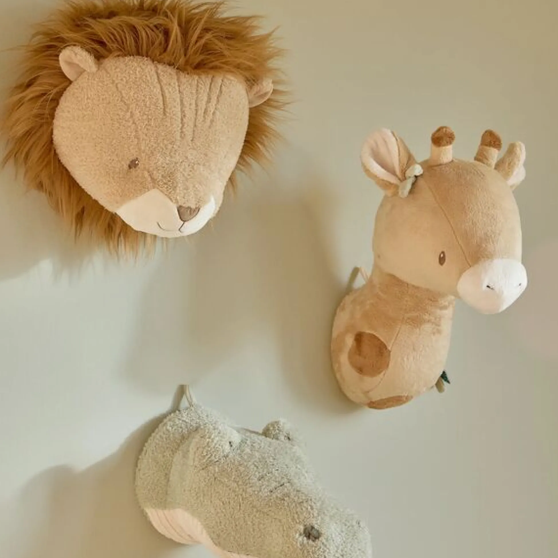 Animal head Lion - Yellow
