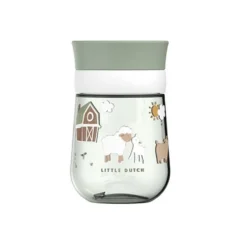 Anti-leak cup - Green - Little Farm