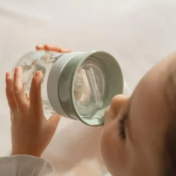 Anti-leak cup - Green - Little Farm