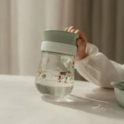 Anti-leak cup - Green - Little Farm