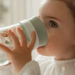 Anti-leak cup - Green - Little Farm