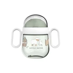 Anti-leak cup - Green - Little Farm