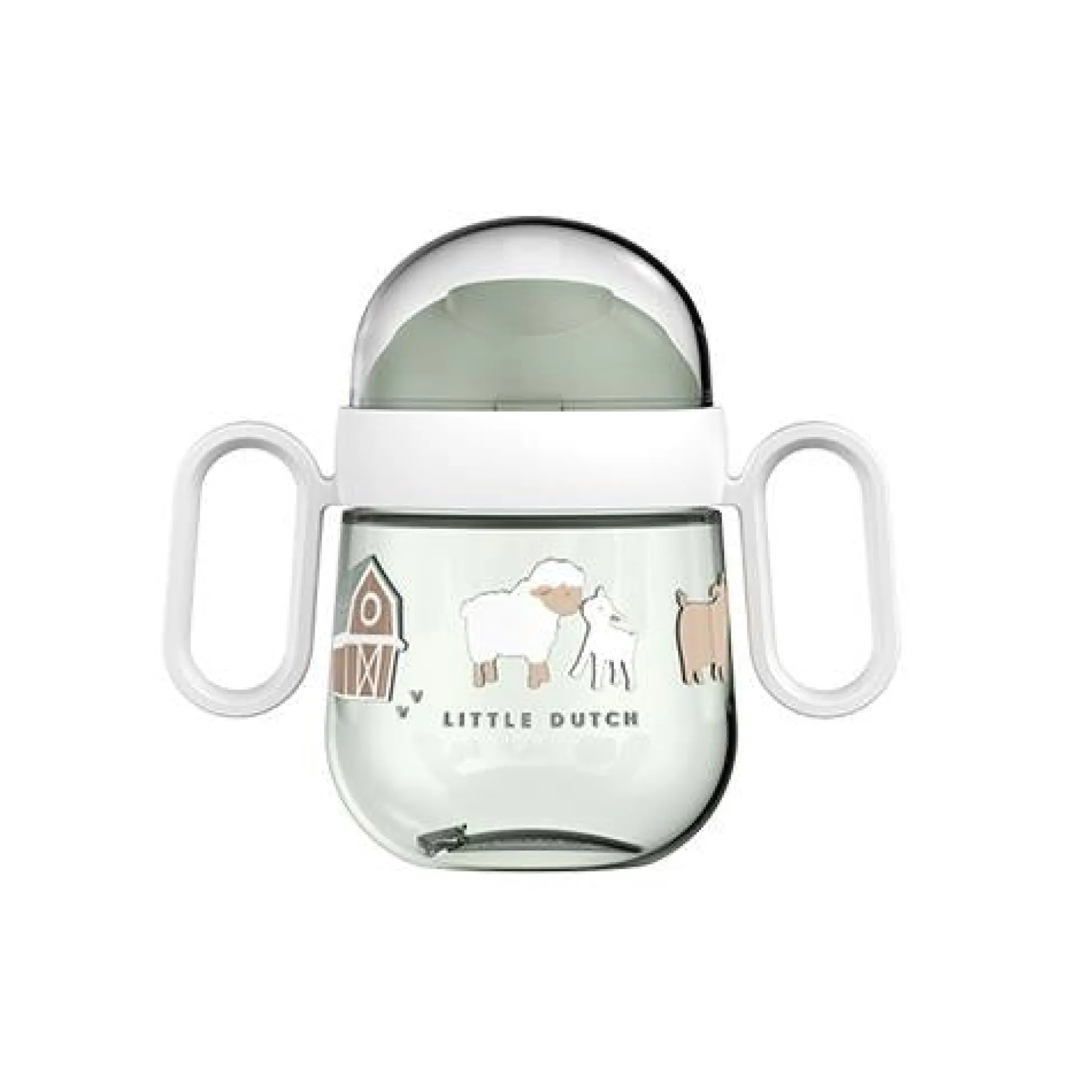 Anti-leak cup - Green - Little Farm