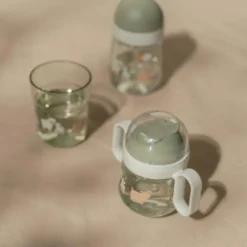 Anti-leak cup - Green - Little Farm