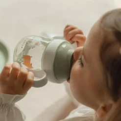 Anti-leak cup - Green - Little Farm