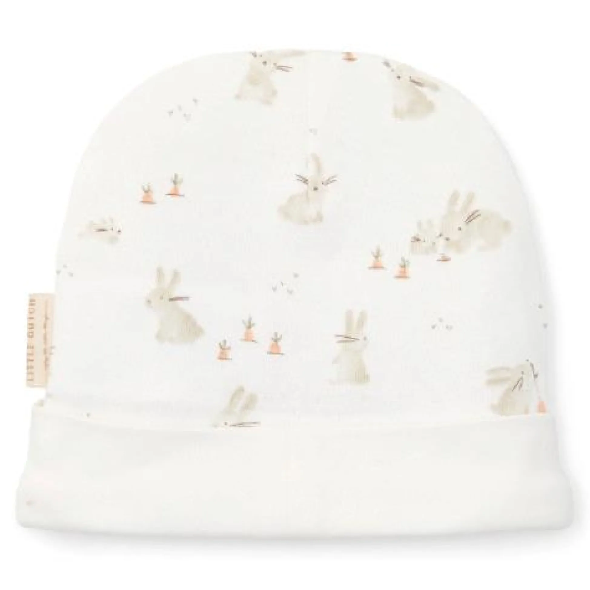 Baby hat - White - Newborn Naturals - Baby Bunny