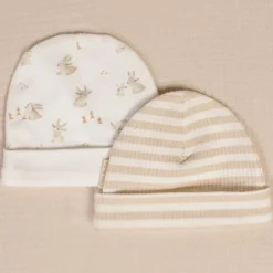 Baby hat - White - Newborn Naturals - Baby Bunny