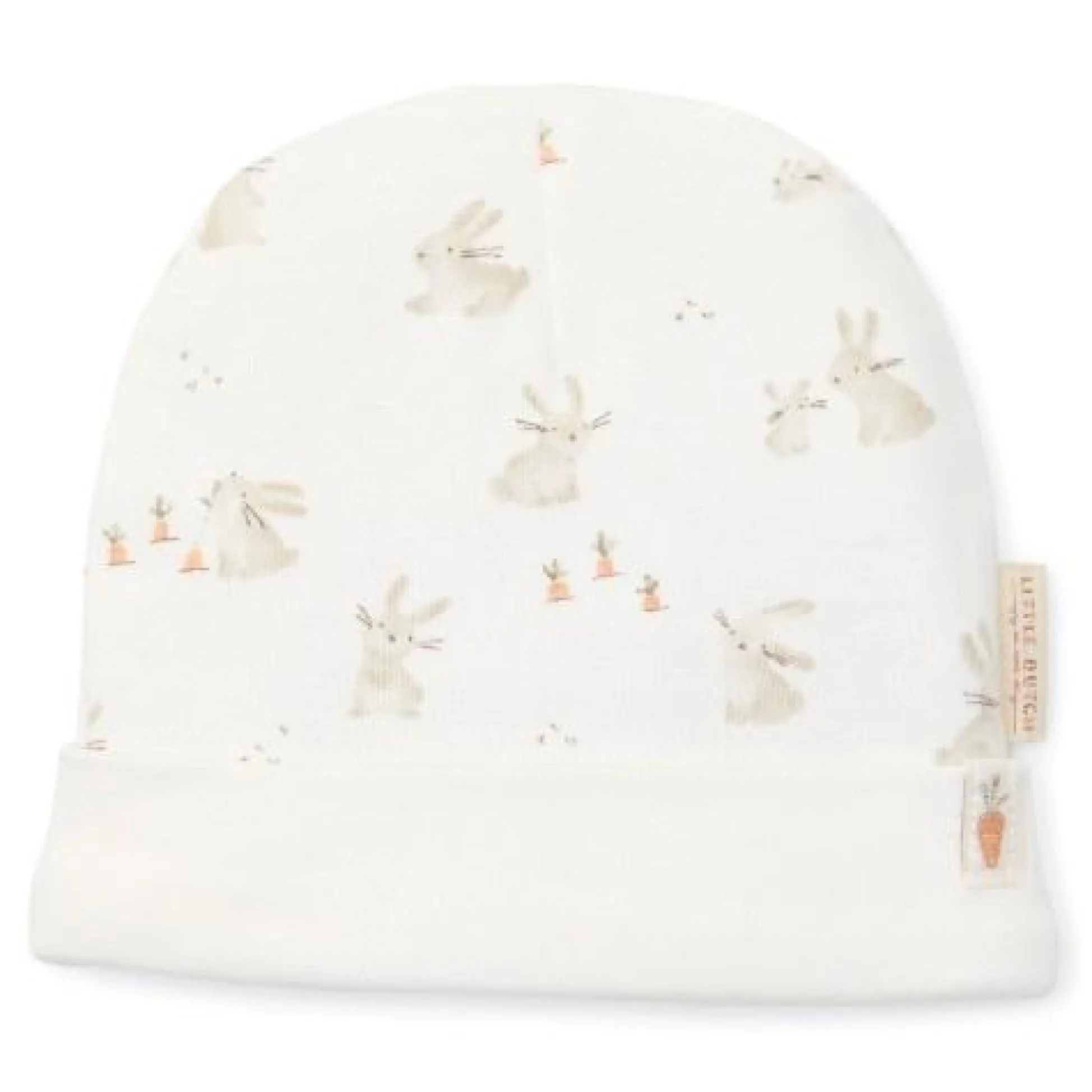 Baby hat - White - Newborn Naturals - Baby Bunny