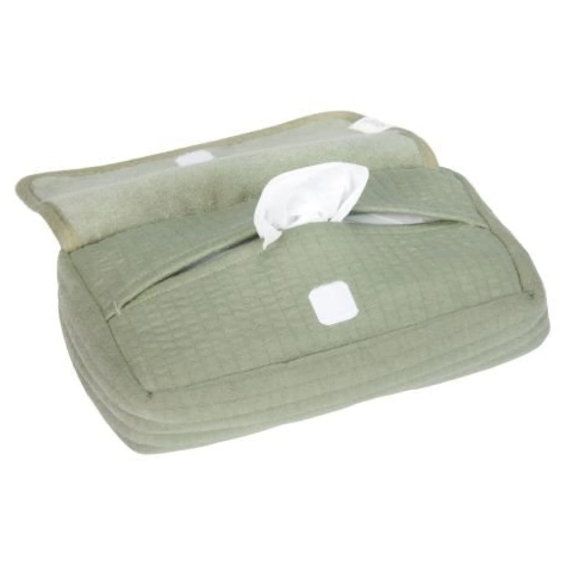 Baby wipes case - Green - Little Farm