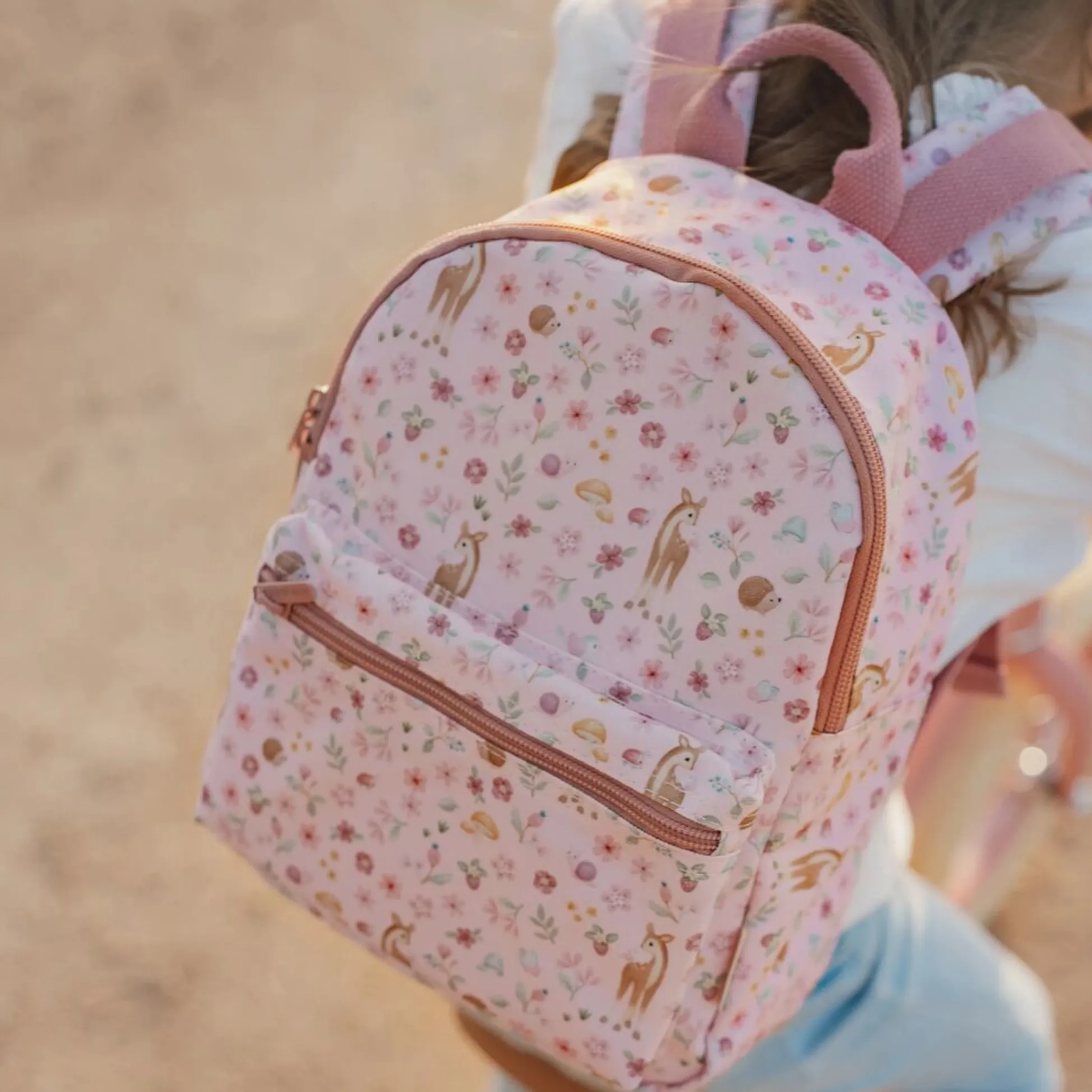 Backpack Fairy Garden