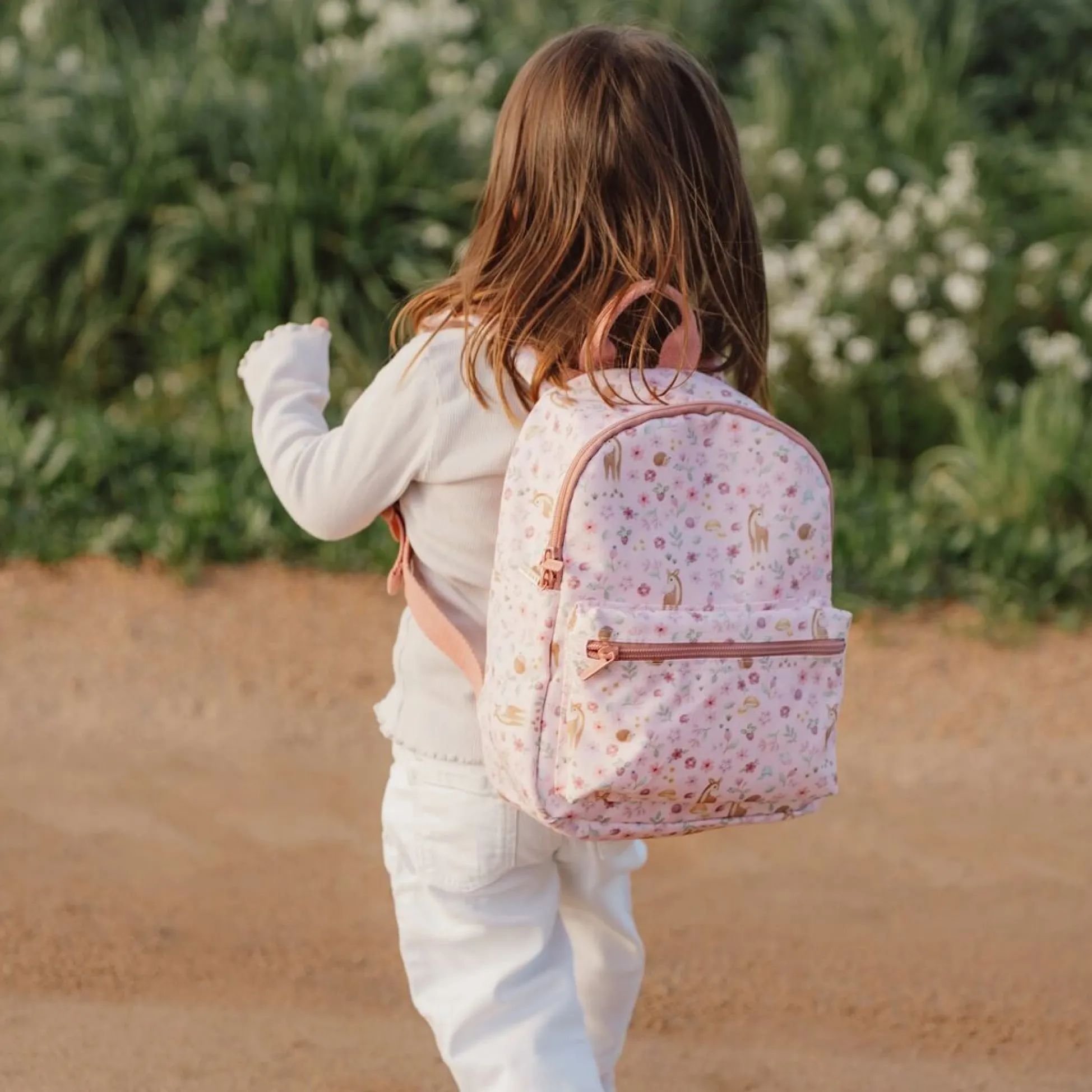 Backpack Fairy Garden