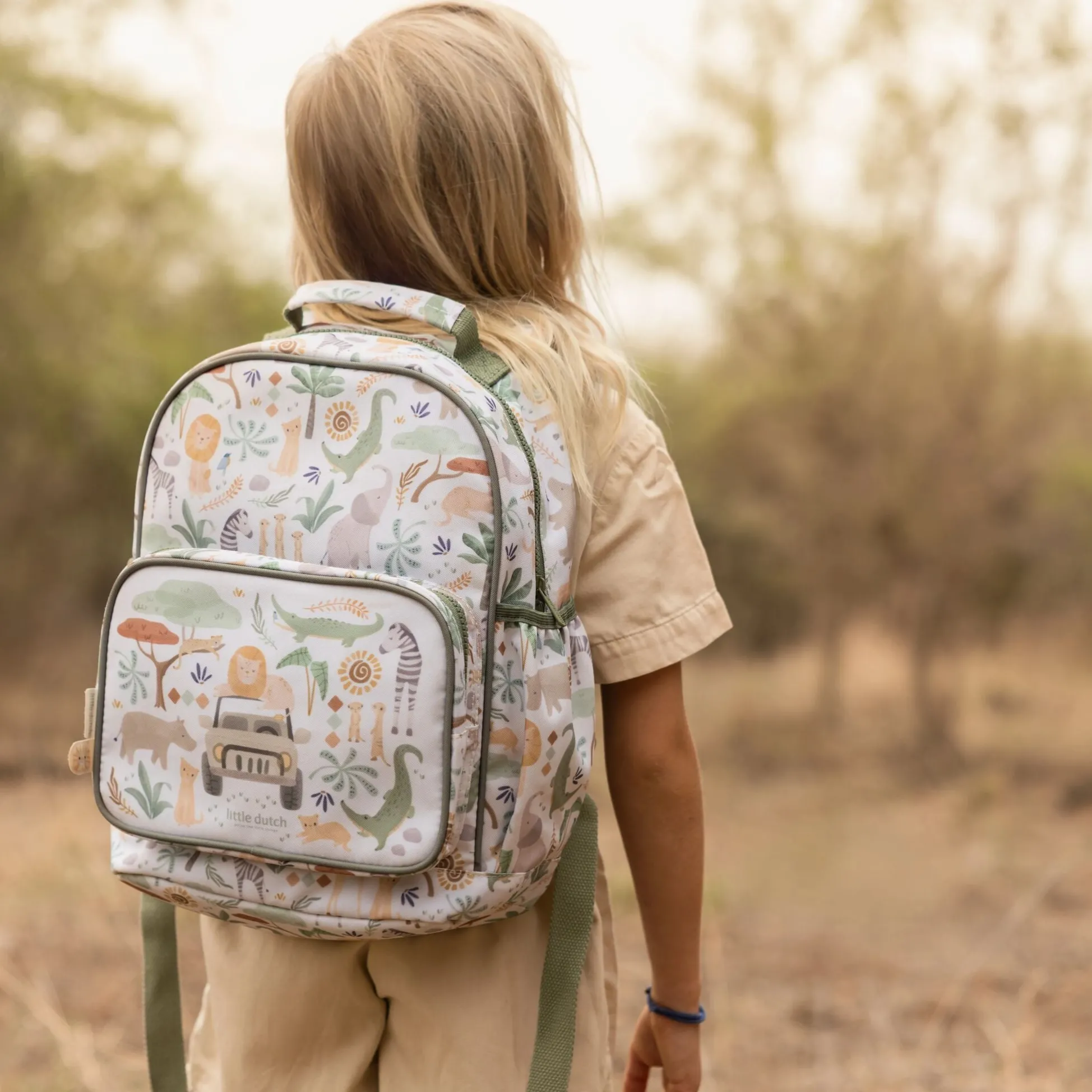 Backpack - White - 35 cm