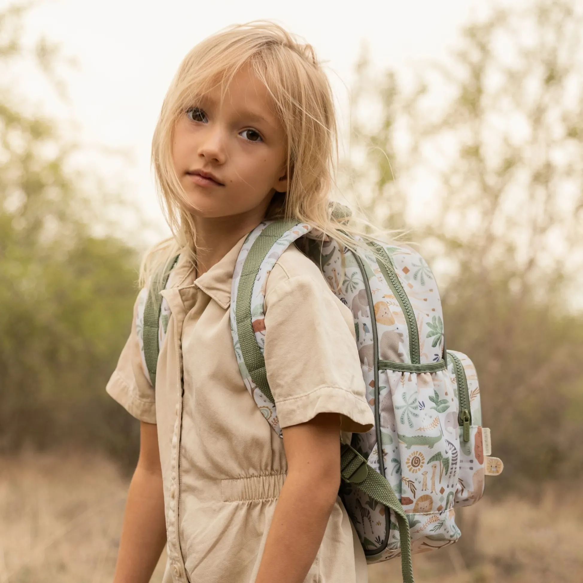 Backpack - White - 35 cm