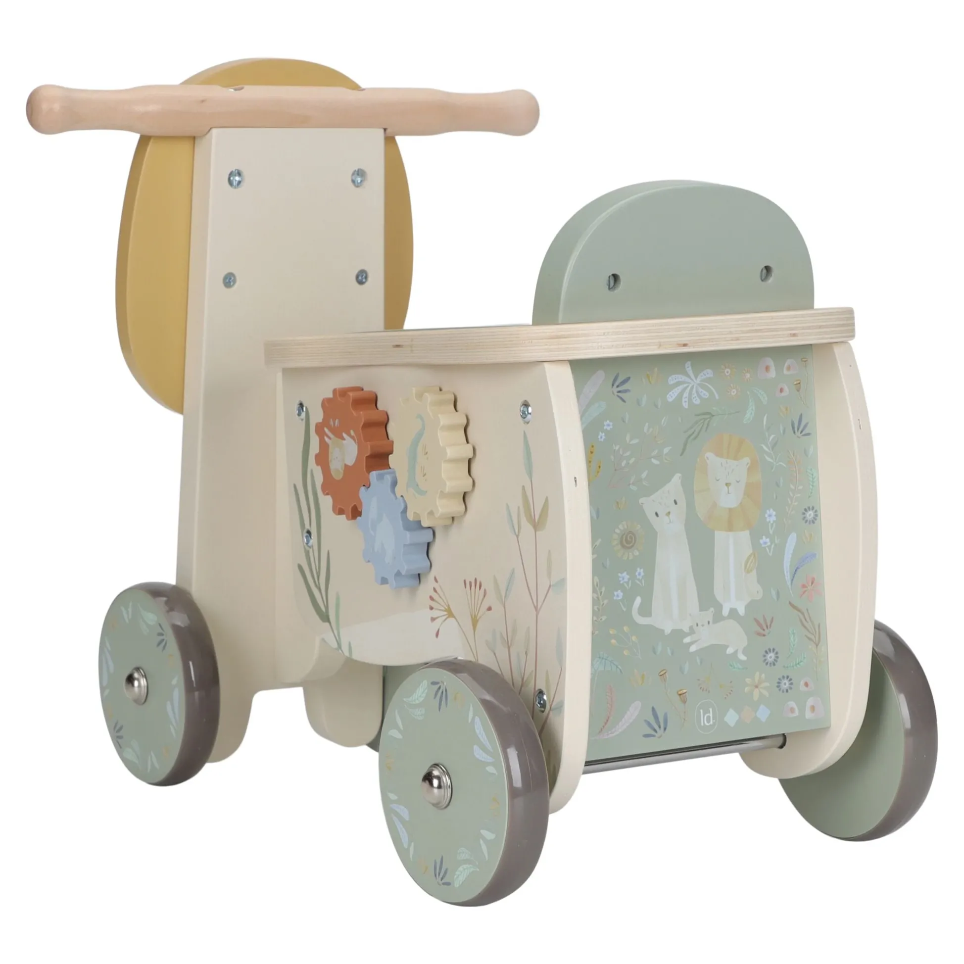 Balance bike Lion - Yellow