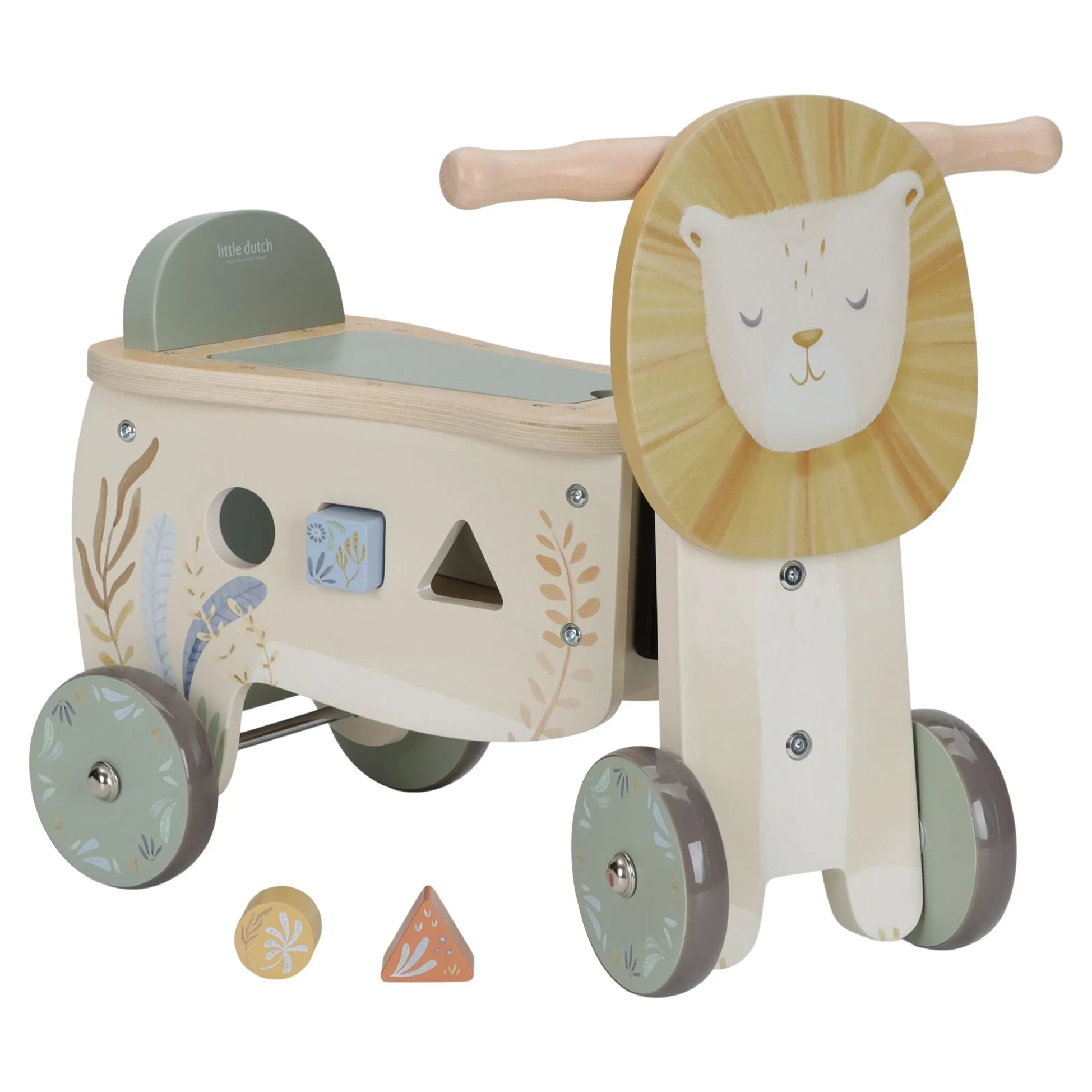 Balance bike Lion - Yellow