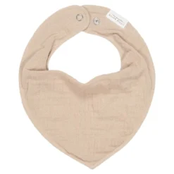 Bandana bib hydrophilic beige