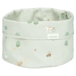 Basket round - Green - Little Farm