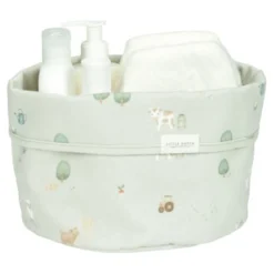 Basket round - Green - Little Farm