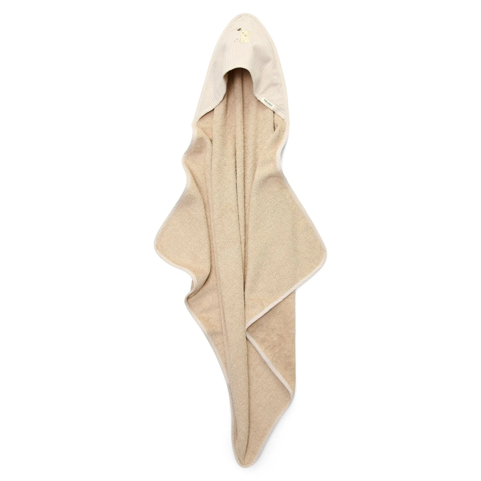 Bath cape - Beige - 75 x 75 - Newborn Naturals - Baby Bunny