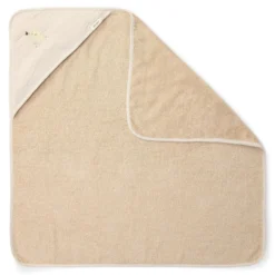 Bath cape - Beige - 75 x 75 - Newborn Naturals - Baby Bunny