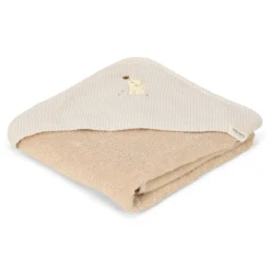 Bath cape - Beige - 75 x 75 - Newborn Naturals - Baby Bunny