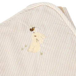 Bath cape - Beige - 75 x 75 - Newborn Naturals - Baby Bunny