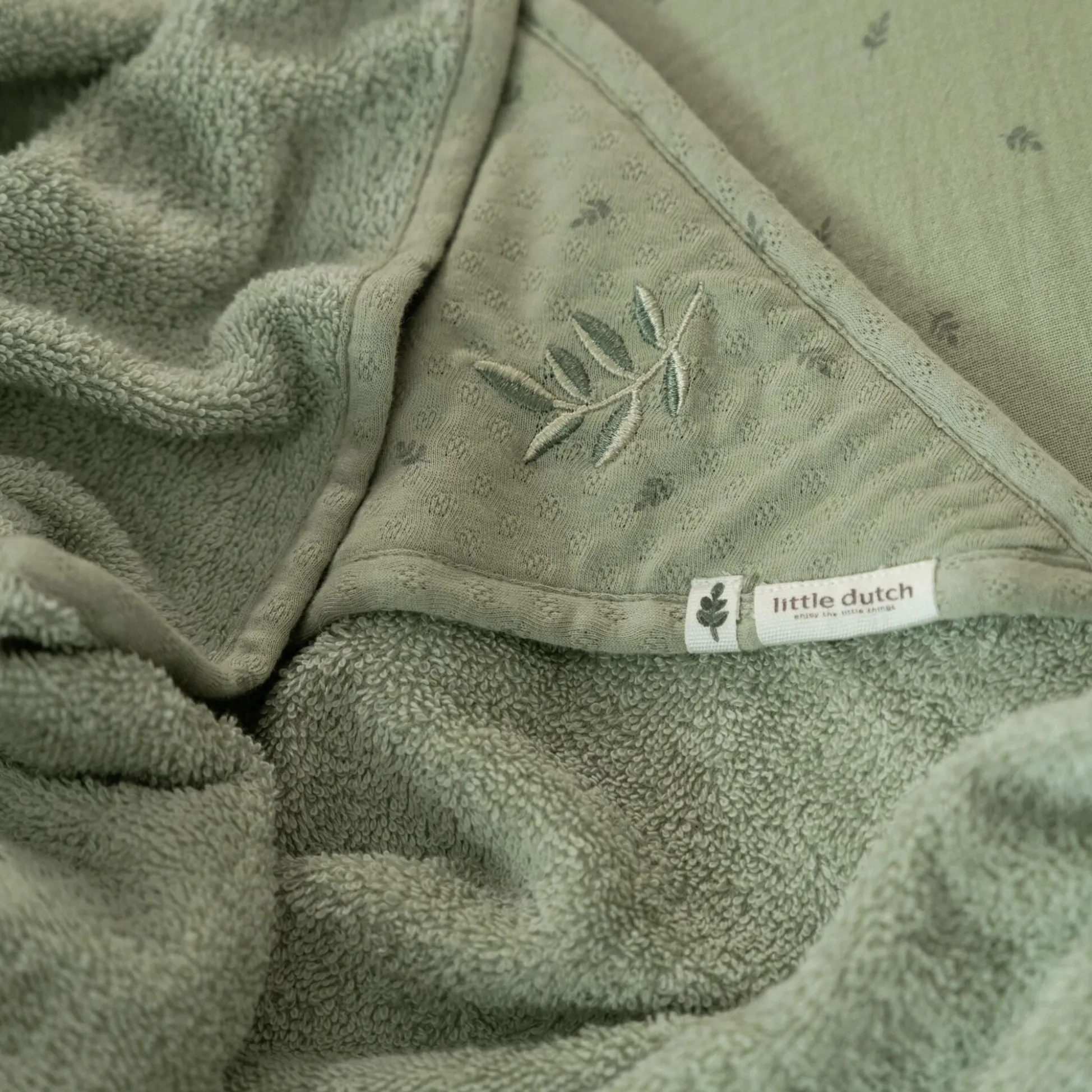 Bath cape - Green - Essentials