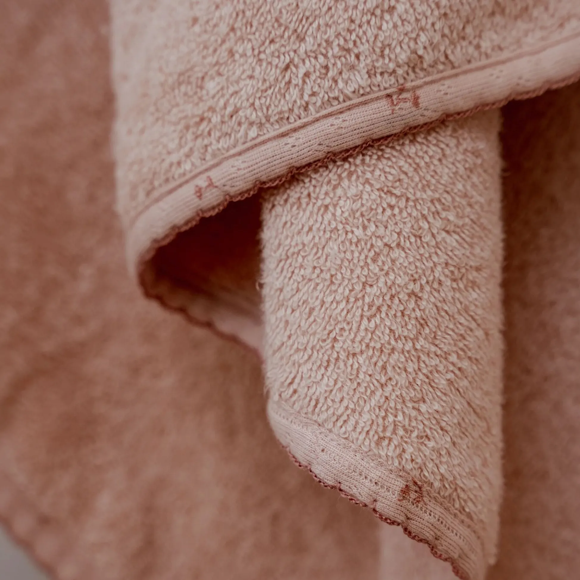 Bath cape - Pink - 100 x 100 - Essentials
