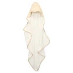 Bath cape - White - 75 x 75 - Newborn Naturals - Little Goose