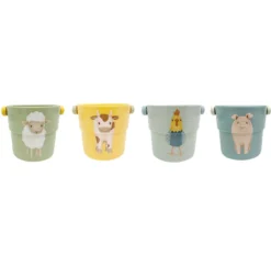 Bath cups - Green - Little Farm