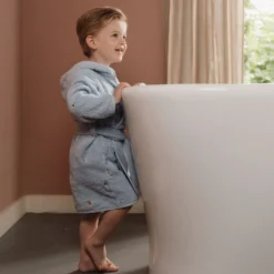 Bathrobe - Blue - Forest Friends