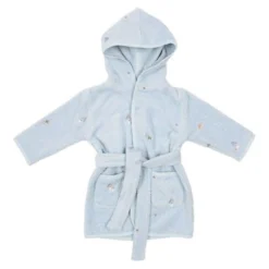 Bathrobe - Blue - Forest Friends