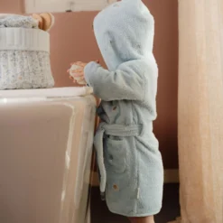 Bathrobe - Blue - Forest Friends
