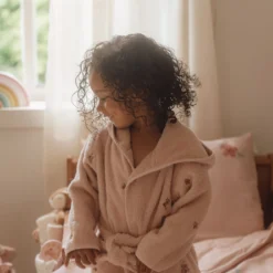 Bathrobe - Pink - Fairy Garden