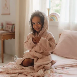 Bathrobe - Pink - Fairy Garden