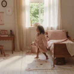 Bathrobe - Pink - Fairy Garden