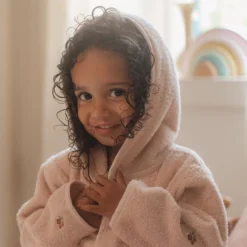 Bathrobe - Pink - Fairy Garden