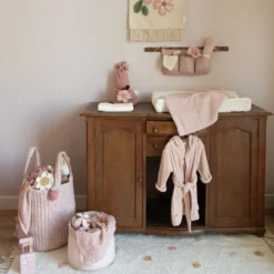 Bathrobe - Pink - Fairy Garden