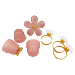 Bathroom cups - pink - Essentials