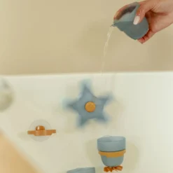 Bath wall cups - blue - Essentials