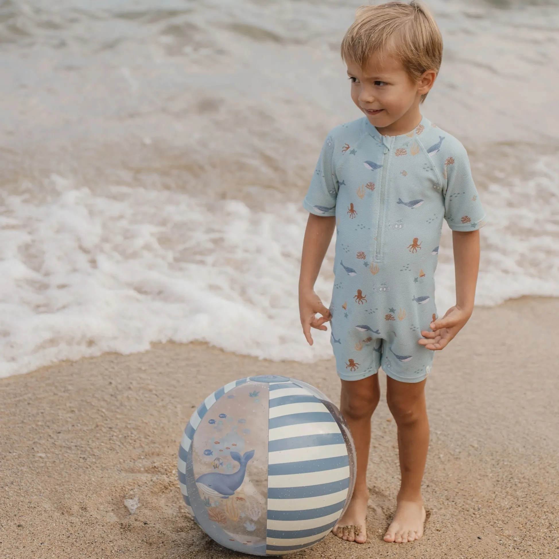 Beach Ball - Blue - Ocean World