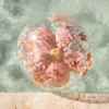 Beach Ball 3D Figure Pink Flowers