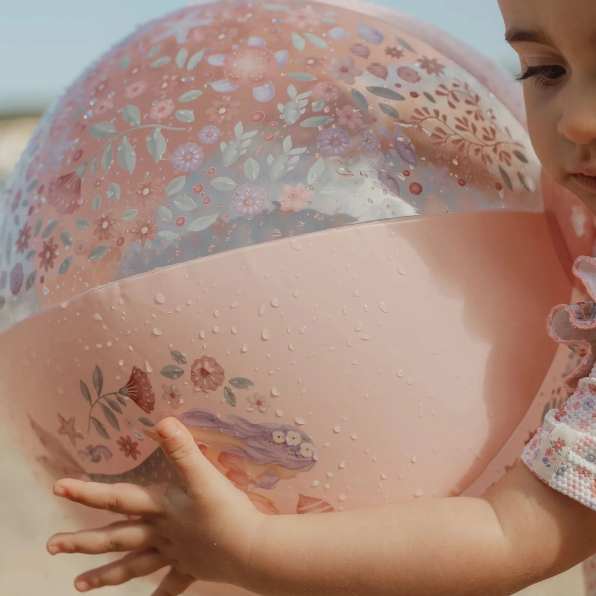 Beach Ball - Pink - Dreamy Mermaid